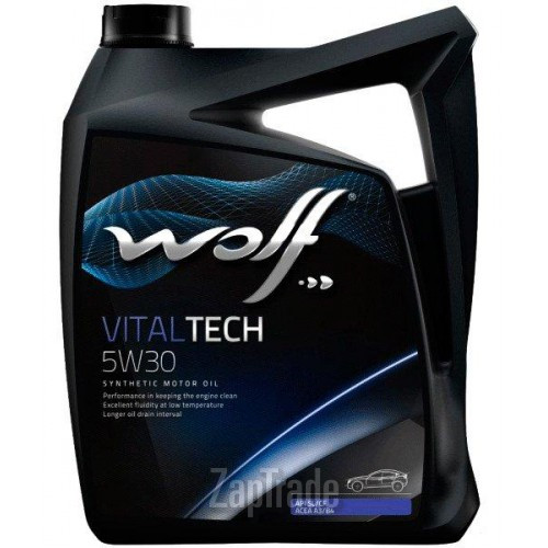 Купить моторное масло Wolf VITALTECH Синтетическое | Артикул 8300011