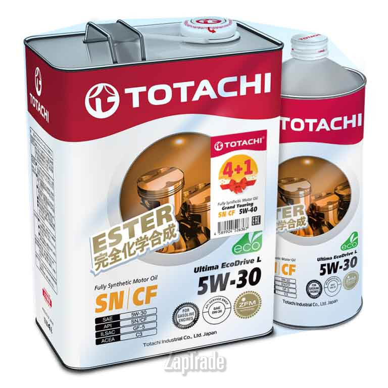 Купить моторное масло Totachi Ultima Ecodrive L (акция 4+1=5л) Синтетическое | Артикул A4562374690929