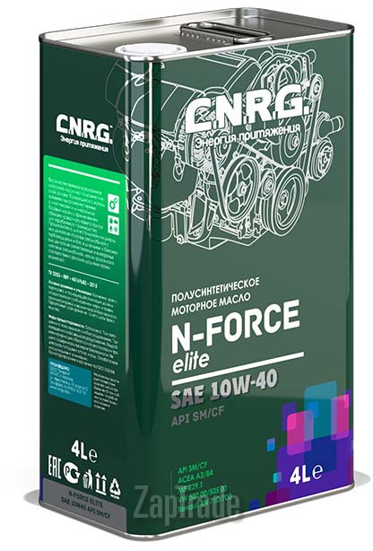 Купить моторное масло C.n.r.g. N-Force Elite Полусинтетическое | Артикул CNRG-022-0004