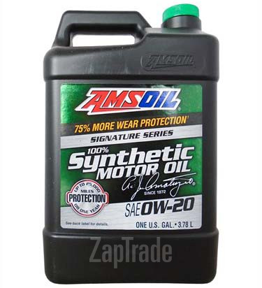 Купить моторное масло Amsoil Signature Series Synthetic Motor Oil Синтетическое | Артикул ASM1G