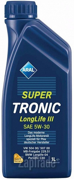 Купить моторное масло Aral SuperTronic LongLife III Синтетическое | Артикул 14F7FD