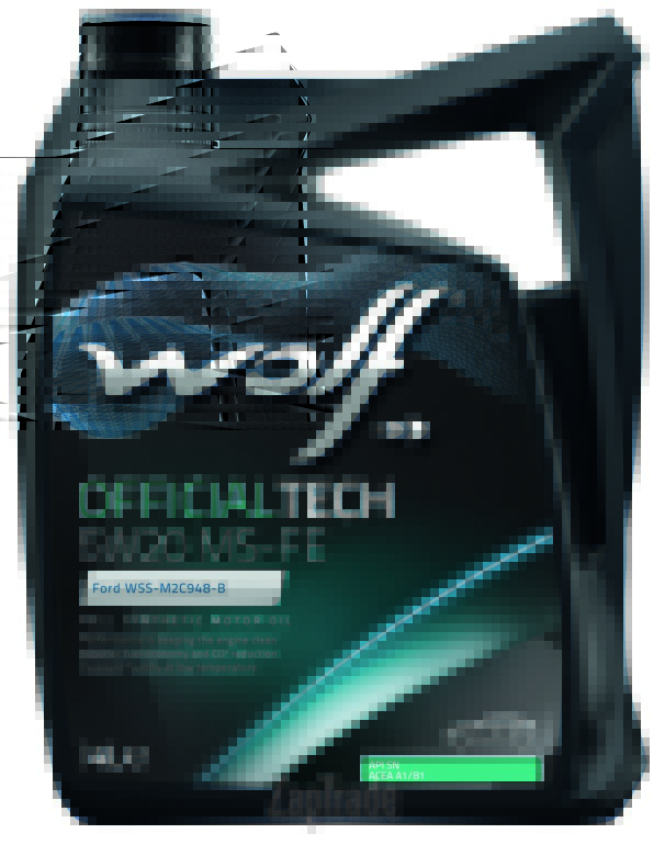 Купить моторное масло Wolf OFFICIALTECH 5W20 MS-FE Синтетическое | Артикул 8320187