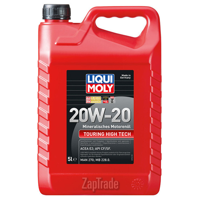 Купить моторное масло Liqui moly Touring High Tech Минеральное | Артикул 6964