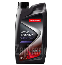 Купить моторное масло Champion oil NEW ENERGY 5W40 GAS Синтетическое | Артикул 8224065
