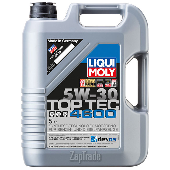 Купить моторное масло Liqui moly Top Tec 4600 Синтетическое | Артикул 8033