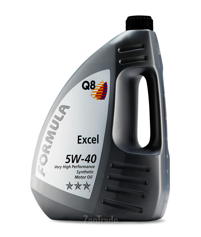 Купить моторное масло Q8 Formula Excel SAE 5W-40 Синтетическое | Артикул 101107201654