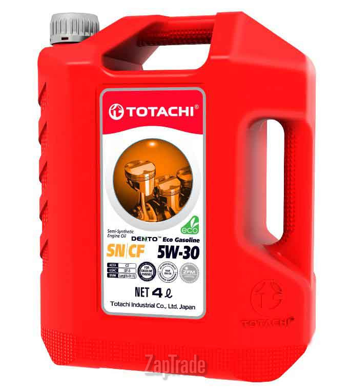 Купить моторное масло Totachi DENTO Eco Gasoline Полусинтетическое | Артикул 4589904528255