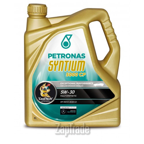 Купить моторное масло Petronas Syntium 5000 CP 5w30 Синтетическое | Артикул 18314004