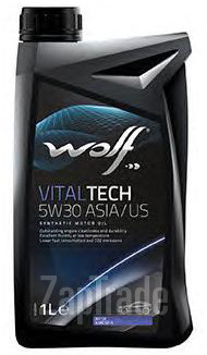 Купить моторное масло Wolf VITALTECH 5W30 ASIA/US Синтетическое | Артикул 8302510