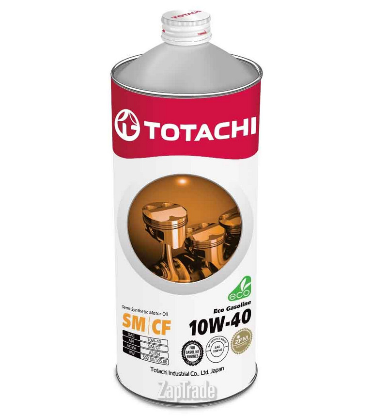 Купить моторное масло Totachi Eco Gasoline Полусинтетическое | Артикул 4562374690387