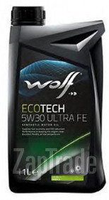 Купить моторное масло Wolf EcoTech Ultra FE Синтетическое | Артикул 8311598