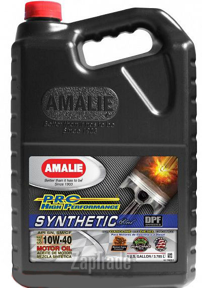 Купить моторное масло Amalie PRO High Performance Synthetic Синтетическое | Артикул 160-75687-36