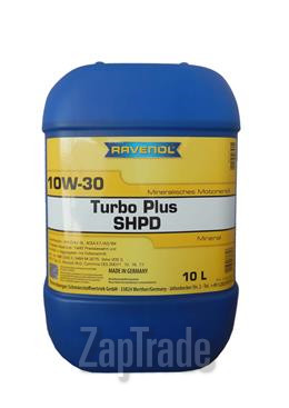 Купить моторное масло Ravenol Turbo Plus SHPD Минеральное | Артикул 4014835637542