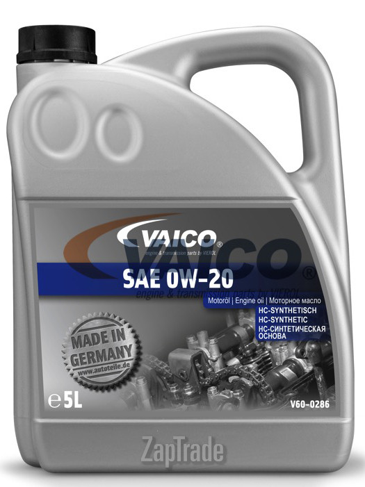 Купить моторное масло Vaico SAE 0W-20 Синтетическое | Артикул V60-0286