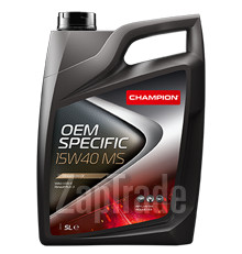 Купить моторное масло Champion oil OEM SPECIFIC 15W40 MS Минеральное | Артикул 8202711