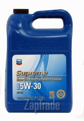 Купить моторное масло Chevron SUPREME HI MI MOTOR OIL Полусинтетическое | Артикул 01020102