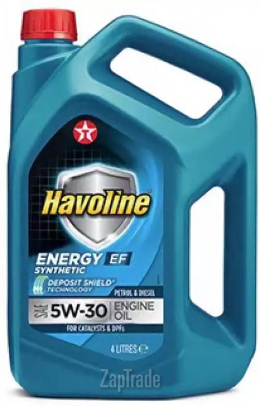 Купить моторное масло Texaco HAVOLINE ENERGY EF Синтетическое | Артикул 801373NKE
