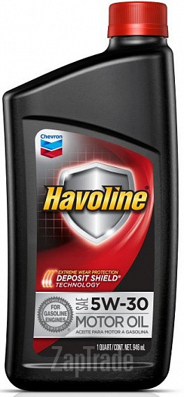 Купить моторное масло Chevron Havoline 5W-30 Полусинтетическое | Артикул 223394481
