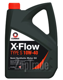Купить моторное масло Comma X-Flow Type S Полусинтетическое | Артикул XFS4L