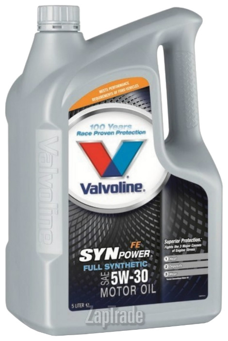 Купить моторное масло Valvoline SYNPOWER FE SAE 5W-30, 5л Синтетическое | Артикул 817974