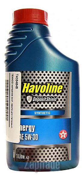 Купить моторное масло Texaco HAVOLINE ENERGY Синтетическое | Артикул 840123NKE