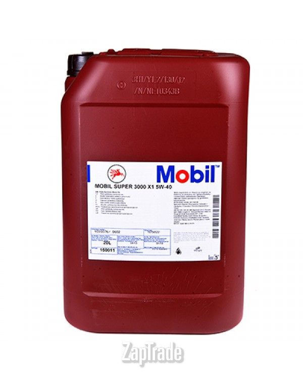 Купить моторное масло Mobil Super 3000 X1 Синтетическое | Артикул 150011