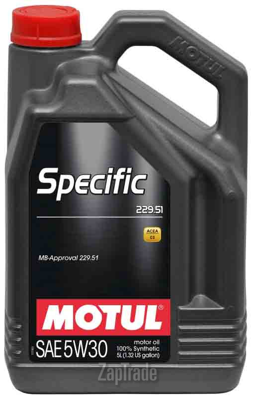 Купить моторное масло Motul Specific MB 229.51 Синтетическое | Артикул 101590