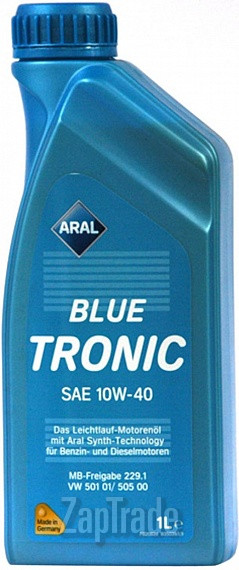 Купить моторное масло Aral BlueTronic Полусинтетическое | Артикул 14F736
