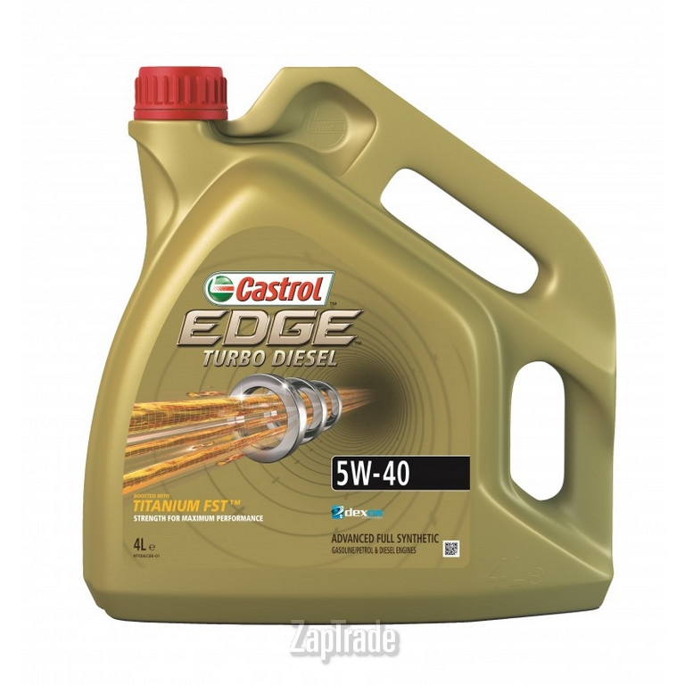 Купить моторное масло Castrol EDGE Turbo Diesel Синтетическое | Артикул 15BB02