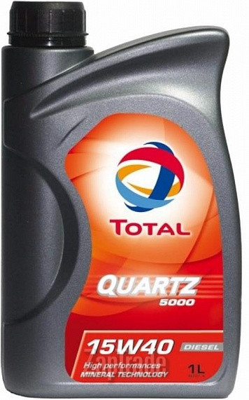 Купить моторное масло Total Quartz 5000 Diesel Минеральное | Артикул 166246