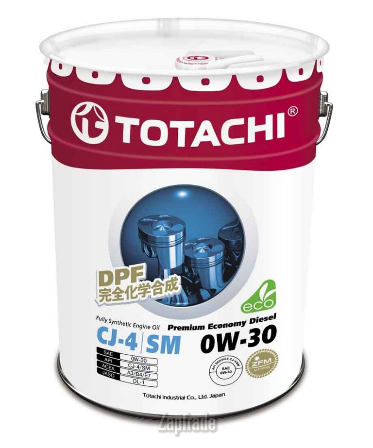 Купить моторное масло Totachi Premium Economy Diesel Fully Synthetic CJ-4/SM Синтетическое | Артикул 4562374690813