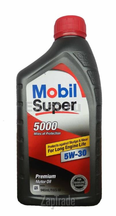 Купить моторное масло Mobil SUPER 5000 Полусинтетическое | Артикул 112898
