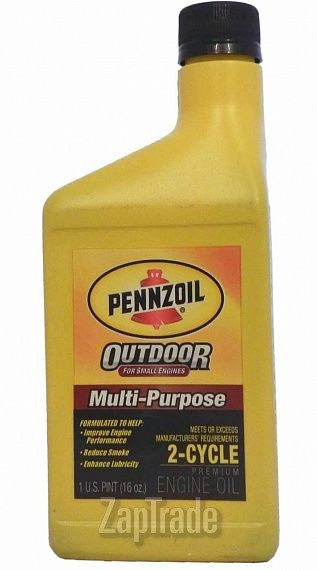 Купить моторное масло Pennzoil OUTDOOR MULTI-PURPOSE 2-CYCLE PREMIUM ENGINE OIL Синтетическое | Артикул 071611938556