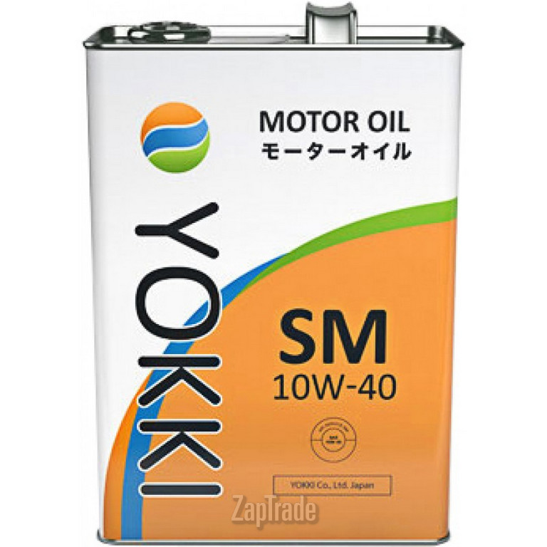 Купить моторное масло Yokki SAE 10W40 API SM Полусинтетическое | Артикул YSS1040SM4