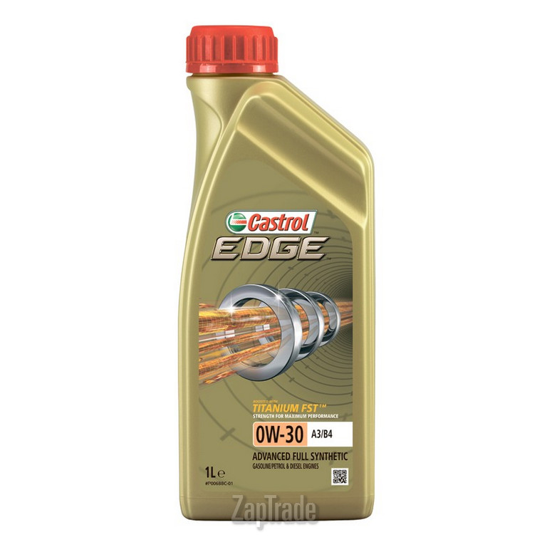 Купить моторное масло Castrol EDGE A3/B4 TITANIUM FST Синтетическое | Артикул 157E6A