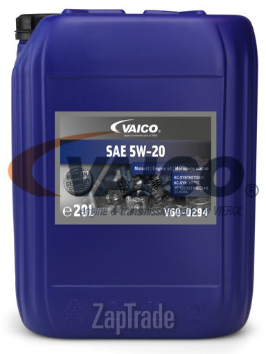 Купить моторное масло Vaico SAE 5W-20 Синтетическое | Артикул V60-0294