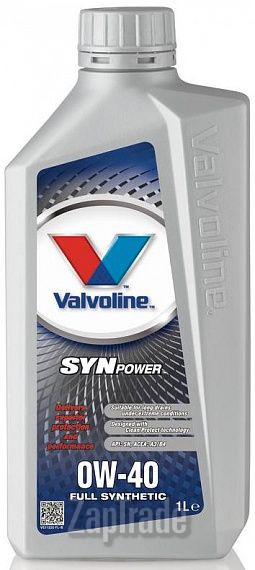 Купить моторное масло Valvoline SynPower Синтетическое | Артикул 872587