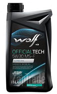 Купить моторное масло Wolf OFFICIALTECH 5W30 MS-F Синтетическое | Артикул 8308611