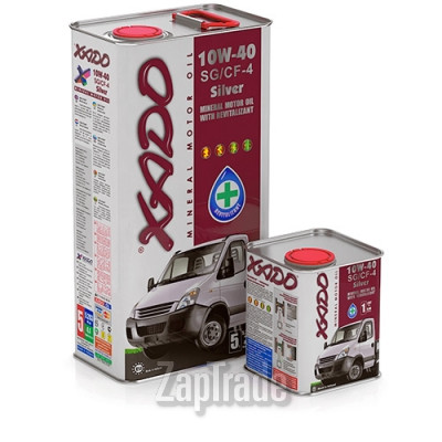 Купить моторное масло Xado Atomic Oil Silver Минеральное | Артикул XA 20123