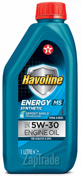 Купить моторное масло Texaco Havoline Energy MS Синтетическое | Артикул 801735NKE