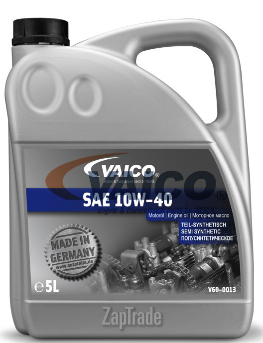 Купить моторное масло Vaico SAE 10W-40 Полусинтетическое | Артикул V60-0013