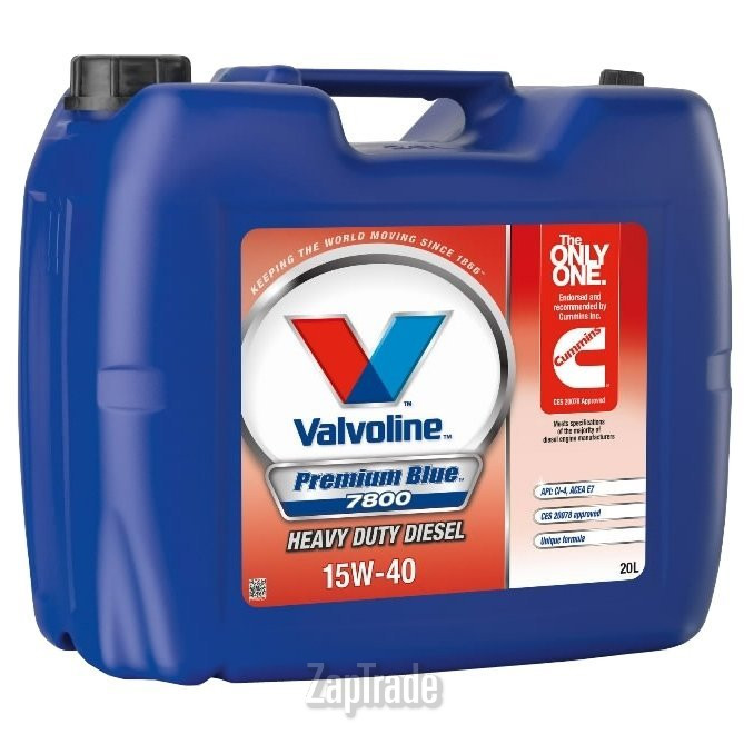 Купить моторное масло Valvoline Premium Blue 7800 Синтетическое | Артикул 870235
