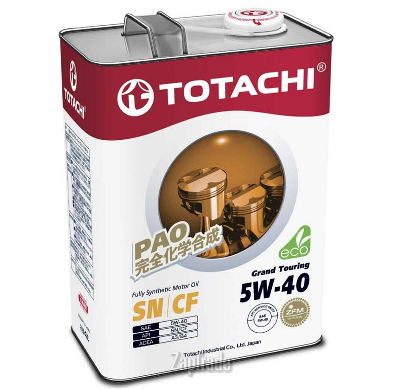Купить моторное масло Totachi Grand Touring Fully Synthetic SN Синтетическое | Артикул 4562374690844