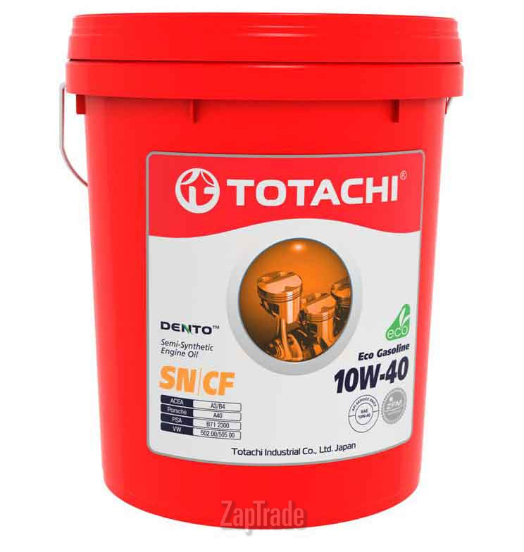 Купить моторное масло Totachi DENTO Eco Gasoline Полусинтетическое | Артикул 4589904528613