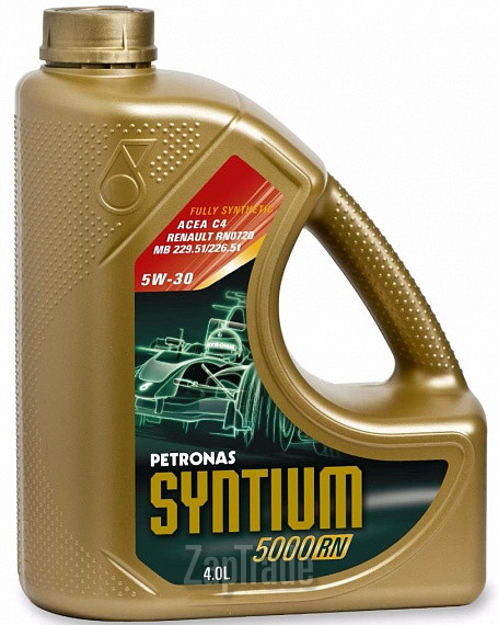 Купить моторное масло Petronas Syntium 5000 RN 5W-30 Синтетическое | Артикул 18324004