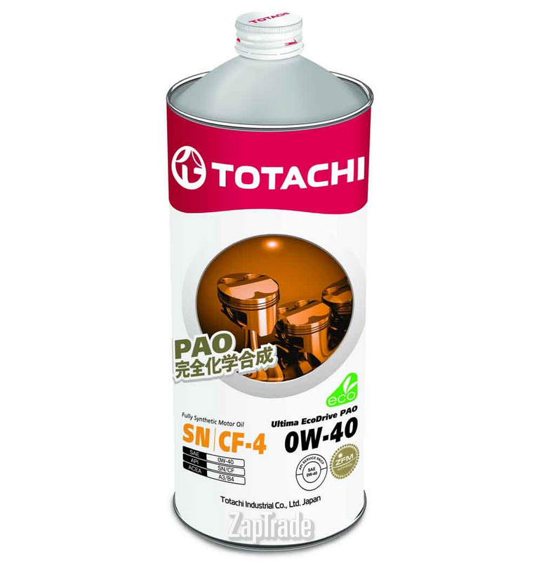 Купить моторное масло Totachi Ultima Ecodrive PAO Синтетическое | Артикул 4562374698536