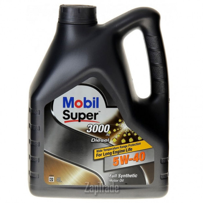 Купить моторное масло Mobil Super 3000 X1 Diesel Синтетическое | Артикул 152062