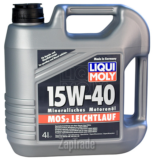 Купить моторное масло Liqui moly MoS2 Leichtlauf Минеральное | Артикул 1949