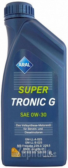 Купить моторное масло Aral SuperTronic G Синтетическое | Артикул 14F840