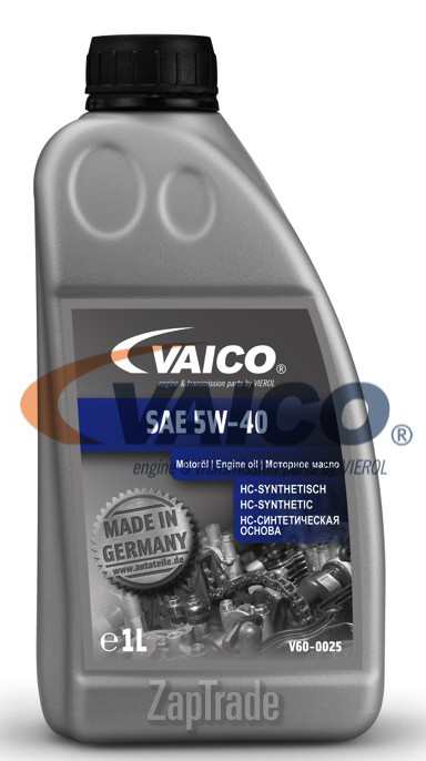 Купить моторное масло Vaico SAE 5W-40 Синтетическое | Артикул V60-0025